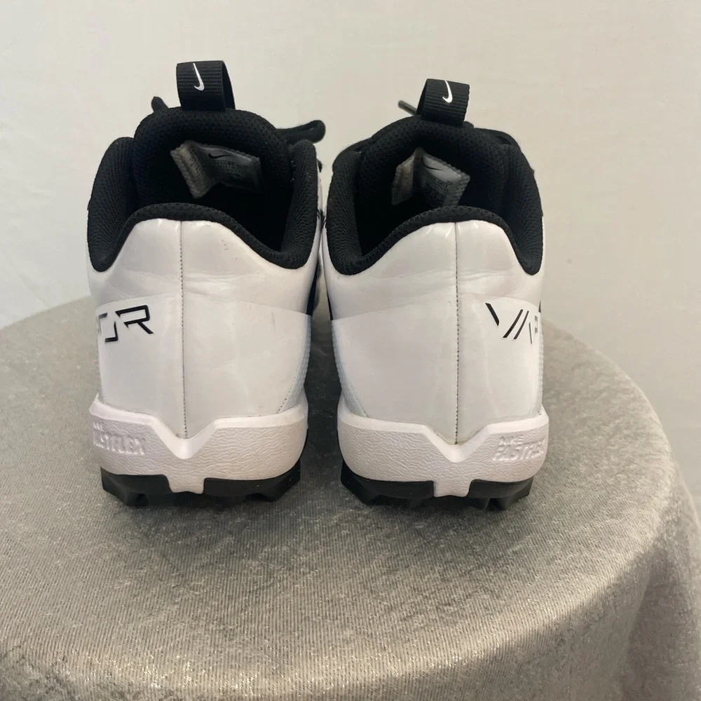 Nike Vapor Edge Youth 5Y Football Cleats Black White (L1)✨✨✨